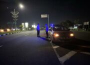 Cegah Curas dan Curanmor, Patroli Malam Polsek Kediri Ditingkatkan