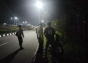 Polisi Kuripan Tingkatkan Keamanan Lewat Patroli Rutin Kawasan Strategis