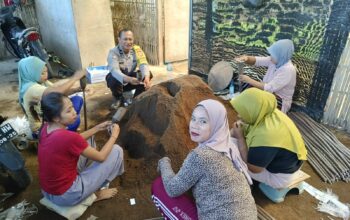 Dari Jagaraga Indah, Polsek Kediri Gerakkan Ketahanan Pangan Mandiri
