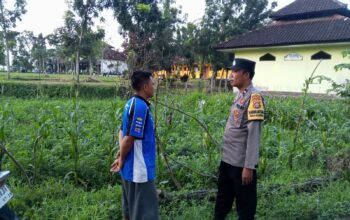 Ketahanan Pangan Desa Kuripan Didukung Langsung Aparat Kepolisian