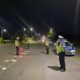 Satlantas Lombok Barat Jaga Ketertiban Malam di Taman Kota Giri Menang