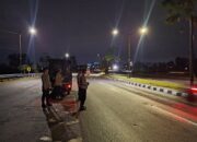 Polsek Gerung Intensifkan Patroli Malam di Jalur Bypass BIL Lombok Barat