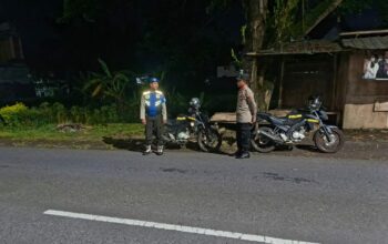 Polsek Kuripan Intensifkan Patroli Malam di Dusun Dasan Geres Pande