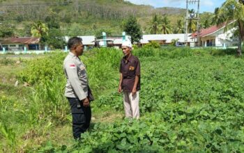 Kunjungi Petani di Sekotong, Polri Tekankan Pemanfaatan Lahan Demi Kedaulatan Pangan