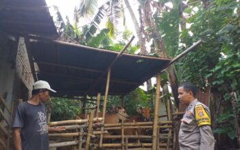 Ketahanan Pangan Jadi Fokus Sosialisasi Polsek Kuripan di Desa Kuripan Timur