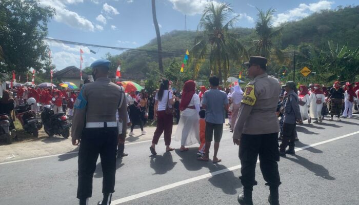 Semarak Nasionalisme di Pawai Karnaval Lembar Lombok Barat