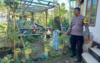 Ketahanan Pangan di Lombok Barat: Peran Bhabinkamtibmas dalam Memberdayakan Warga