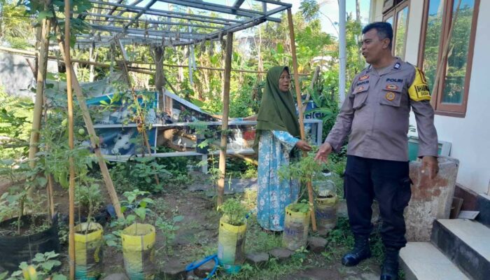 Ketahanan Pangan di Lombok Barat: Peran Bhabinkamtibmas dalam Memberdayakan Warga