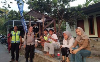 Polsek Batulayar Dorong Warga Batulayar Barat Manfaatkan Lahan Kosong untuk Ketahanan Pangan