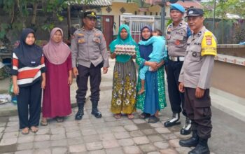 Program Telur Polsek Kediri Dapat Dukungan Pemuda Desa Gelogor, Wujudkan Zero Stunting
