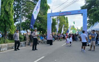 Polres Lombok Barat Pastikan Acara Pasar Keuangan Rakyat Aman dan Tertib