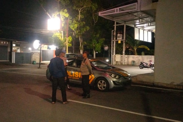 Intensifkan Patroli Malam, Polsek Labuapi Persempit Ruang Kejahatan